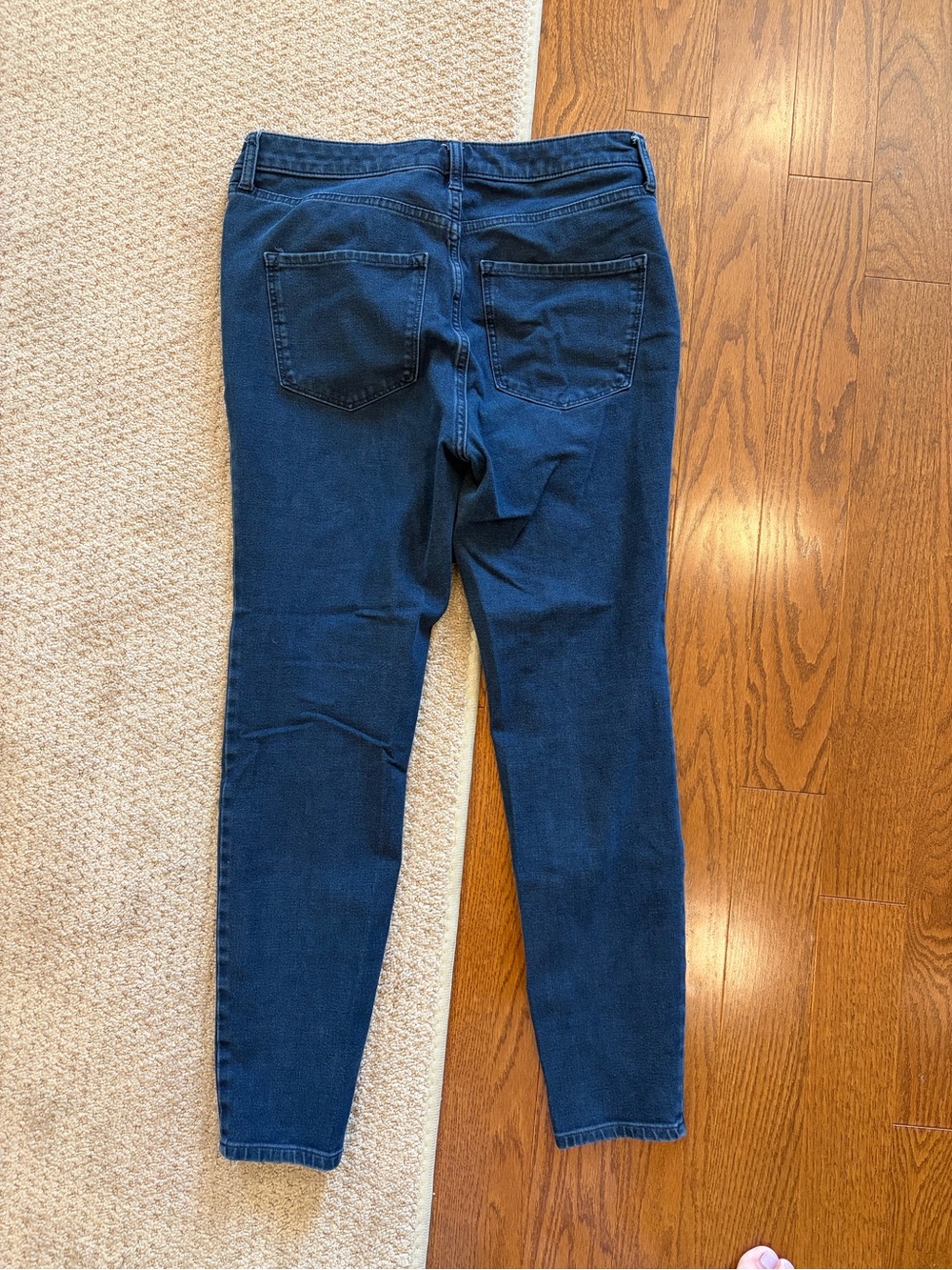 Lauren Conrad dark blue skinny jeans